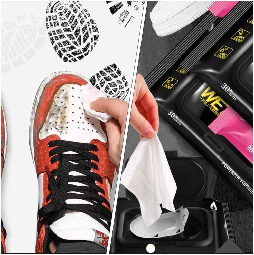 Natural Sneaker & Shoe Cleaner Wipes - 1 pack of 80 Wipes