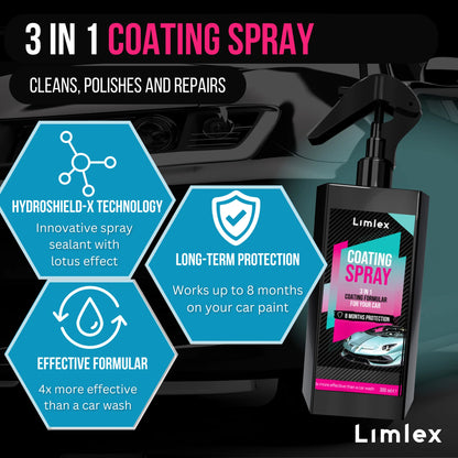 Coating Spray & Foam Car Cleaner
