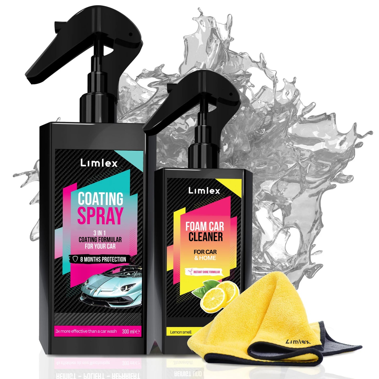 Coating Spray & Foam Car Cleaner